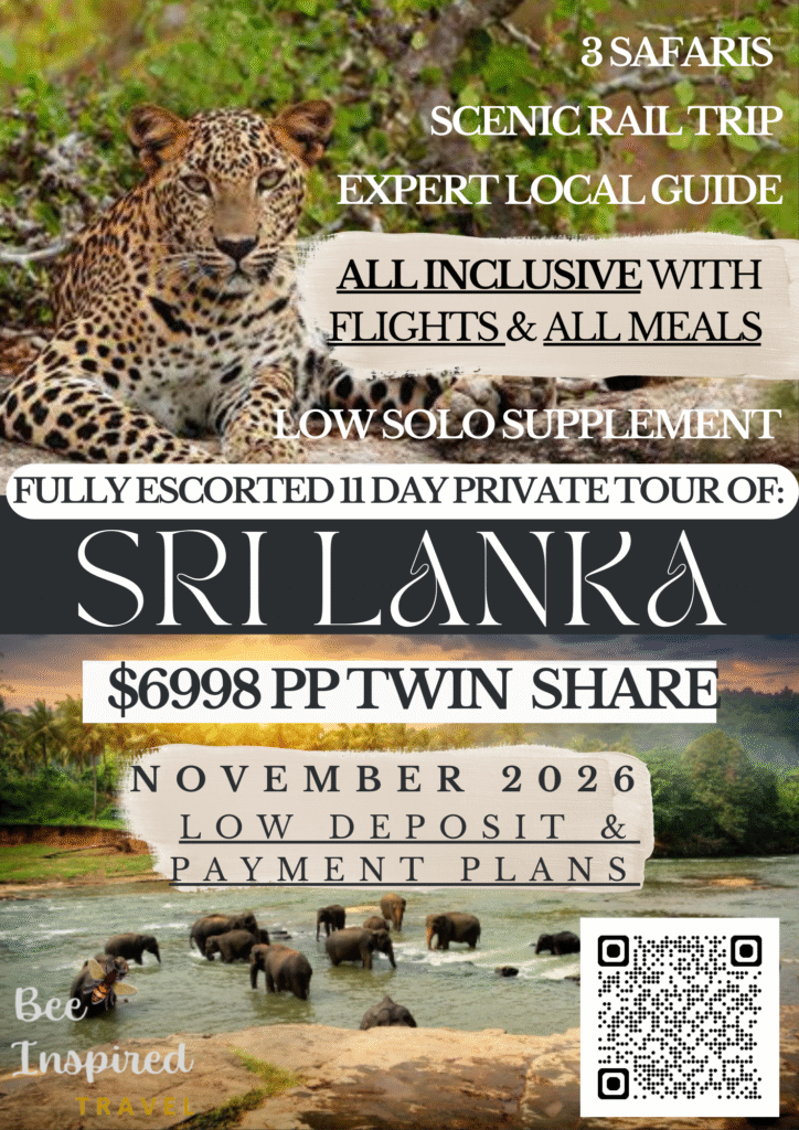 Sri Lanka Tour with Bee Inspired Travel